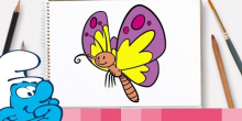 Hoe teken je een Vlinder