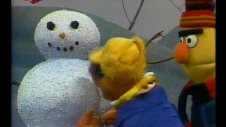 Bert en Ernie en de Sneeuwpop