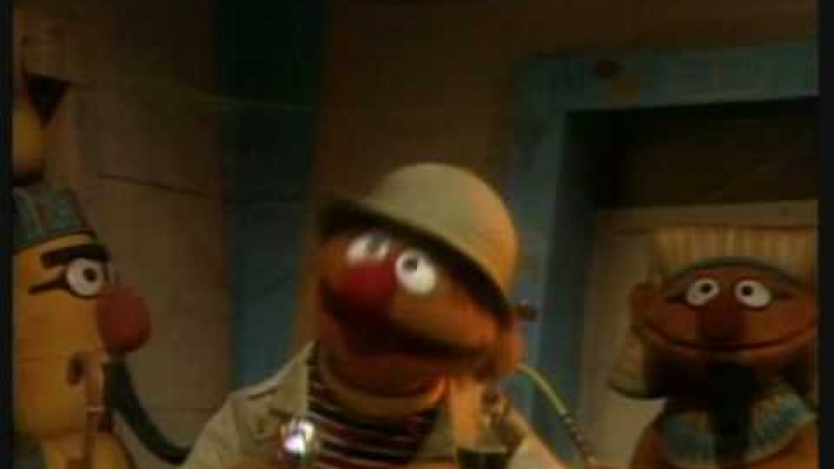 Bert en Ernie in Egypte
