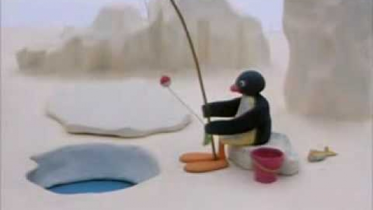 Pingu gaat Vissen