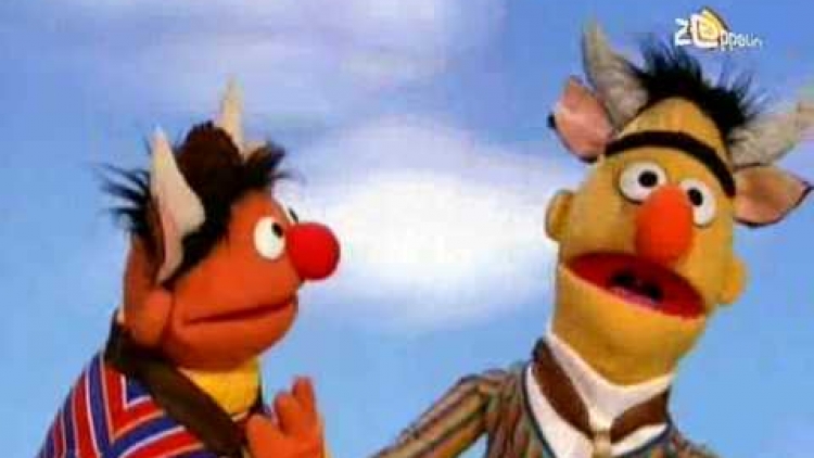 Bert en Ernie fantaseren